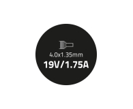 Qoltec Zasilacz do Asus 33W 19V 1.75A 4.0*1.35 - 353096 - zdjęcie 3